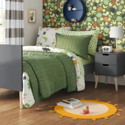 Pillowfort Shop 39 Modern Kids' Nightstand Dark Gray - Pillowfort™