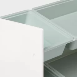 Kids' 6 Bin Storage White - Pillowfort™: Multi Bin Toy Organizer, Kids Furniture For Playroom, 3 Shelves -Pillowfort Shop GUEST 0bd3d195 0d7e 480f 814d 4592a5c52d66