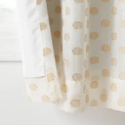 42"W X 84"L Clipped Dotted Kids' Blackout Window Curtain Panel Metallic Gold - Pillowfort™ -Pillowfort Shop GUEST 1aeb330e d0bd 4d1b bee7 37ec9234293d
