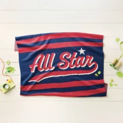 48"x58" All Star Knit Kids' Throw Blanket Red- Pillowfort™