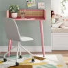 Rattan And Wood Kids' Desk Pink - Pillowfort™
