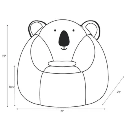 Koala Kids' Bean Bag Chair - Pillowfort™ -Pillowfort Shop GUEST 3688780a 0be5 40a4 b824 d6f306089e25