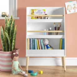 Modern Tall Three Shelf Kids' Bookshelf - Pillowfort™