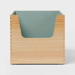 Stackable Kids' Storage Wood Bin - Pillowfort™ -Pillowfort Shop GUEST 49d0bbd0 a692 451d a97f a7c5596767f7