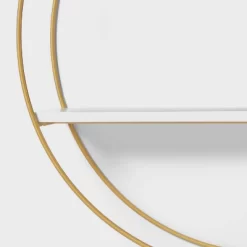 Kids' Round Shelf With Gold Wire - Pillowfort™ -Pillowfort Shop GUEST 53965c3e e52f 4a5b 8373 1c0469d5e33a