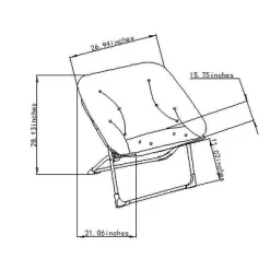 Folding Dish Kids’ Chair - Pillowfort™ -Pillowfort Shop GUEST 53cafdeb cd12 4604 8d7b b3a6678386a0