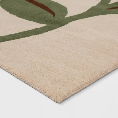 Flower Shaped Wool Kids' Rug - Pillowfort™ 2 Flower Shaped Wool Kids' Rug - Pillowfort™ - Image 2