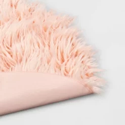 3' Faux Fur Round Kids' Rug Pink - Pillowfort™ -Pillowfort Shop GUEST 5b131fac 67a8 456d 8d50 fefc82e8c3b4