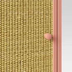 Rattan & Wood Bedside Kids' Cabinet Rose Pink - Pillowfort™ -Pillowfort Shop GUEST 6cc99a66 e2bf 4190 88b2 5b28750aa06a