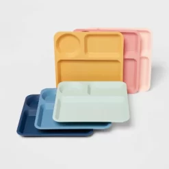 Kids' 6pc Basic Tray New Colors - Pillowfort™: Multicolor Divided Plates, Dishwasher & Microwave Safe 5 Kids' 6pc Basic Tray New Colors - Pillowfort™: Multicolor Divided Plates, Dishwasher & Microwave Safe -Pillowfort Shop GUEST 6d1b5e84 9ee4 4588 bb3c 6c72bf7f447f