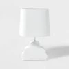 Cloud Dual Light Figural Kids' Lamp (Light Bulbs Not Included) White - Pillowfort™: Ceramic Table Lamp, 3-Way Switch