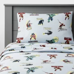Marvel Characters Kids' Sheet Set - The Marvel Collection By Pillowfort™ 7 Marvel Characters Kids' Sheet Set - The Marvel Collection By Pillowfort™ -Pillowfort Shop GUEST 7b34f781 b30a 4761 9129 f6ab350822d3