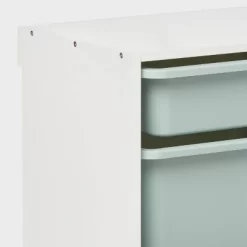 Multi-Bin Kids' Storage Smoke Green - Pillowfort™: Toy Storage Rack, 3 Shelves, 30% Recycled Plastic -Pillowfort Shop GUEST 7eb4636f 242f 4975 9c2e b1ec870fca63