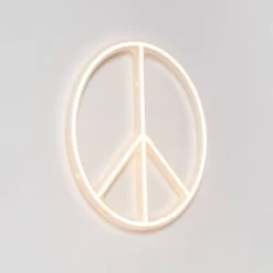Peace Neon Kids' Wall Decor - Pillowfort™ -Pillowfort Shop GUEST 8760d761 38ac 400d bbca 2f8c901697c9
