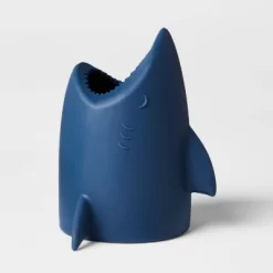 Kids' Toothbrush Holder Shark Blue - Pillowfort™: Fun Bathroom Accessory, Silicone, Animal Pattern -Pillowfort Shop GUEST 8e3951ca e585 47fa 943d f6432e2cc129