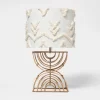 Boho Rattan Kids' Table Lamp - Pillowfort™