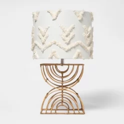 Boho Rattan Kids' Table Lamp - Pillowfort™