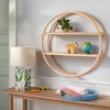 Rattan Kids' Round Shelf Natural - Pillowfort™