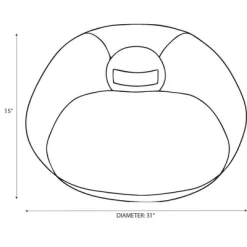 Canvas Kids' Bean Bag Navy - Pillowfort™ -Pillowfort Shop GUEST d6c9190f e60e 4413 9358 af1a54732d28 1