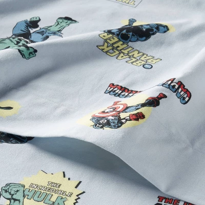 Marvel Characters Kids' Sheet Set - The Marvel Collection By Pillowfort™ 2 Marvel Characters Kids' Sheet Set - The Marvel Collection By Pillowfort™ - Image 2