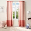 84" Tonal Blackout Window Kids' Panel Pink - Pillowfort™