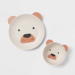 Kids' 2pc Bamboo And Melamine Bear Dinnerware Set Light Brown - Pillowfort™ 5 Kids' 2pc Bamboo And Melamine Bear Dinnerware Set Light Brown - Pillowfort™ -Pillowfort Shop GUEST ee147522 d93f 4bd5 b52b ab7da4b490f0